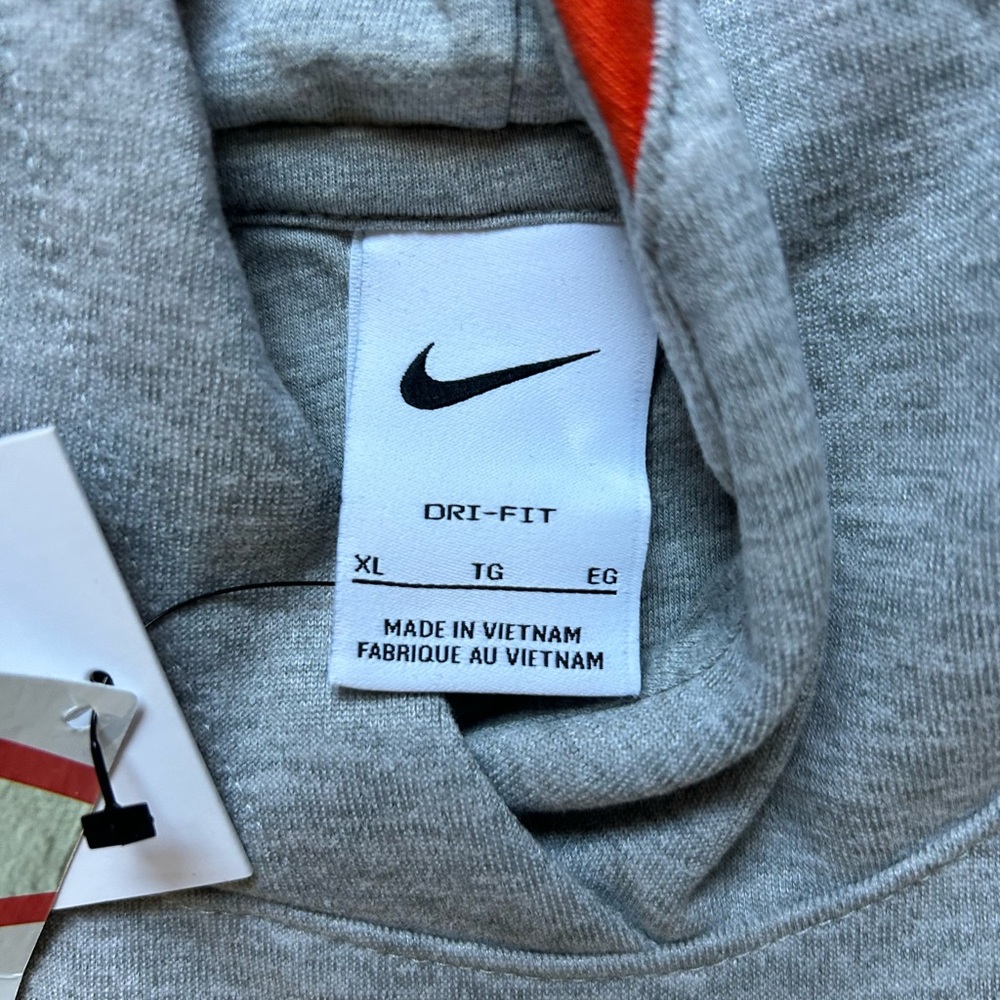 NWT Clemson Nike DriClimate hoodie - Picture 2 of 5